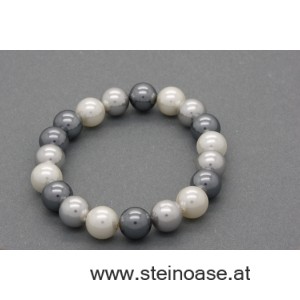 Armband Muschelkern-Perle 10mm